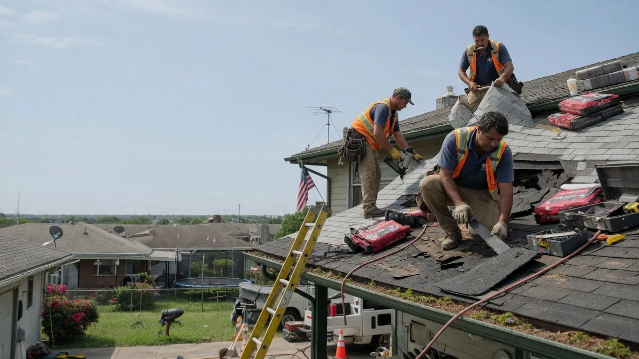 Roof Repair in Marble Falls, AR near me